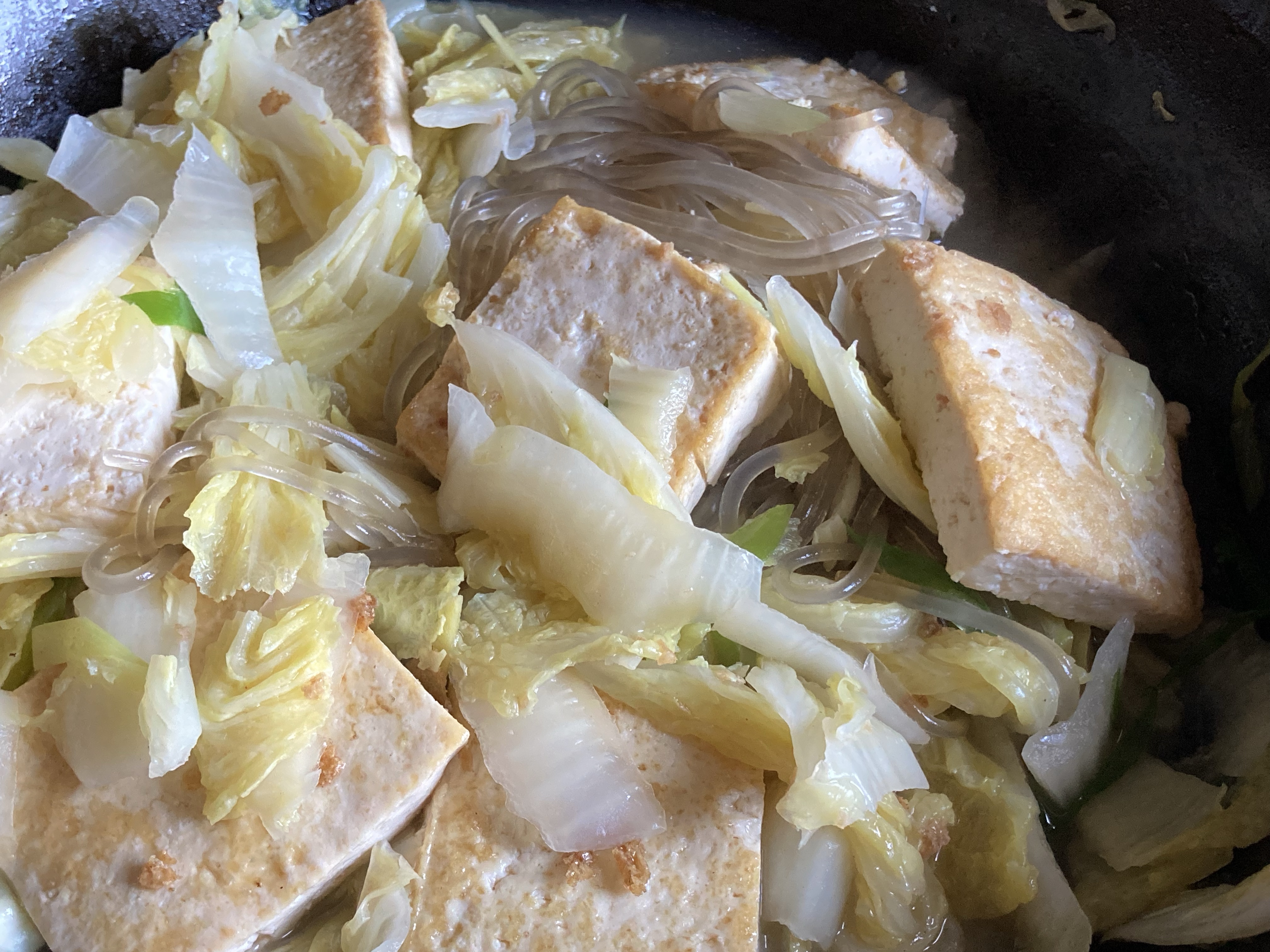 Cabbage Stewed Tofu