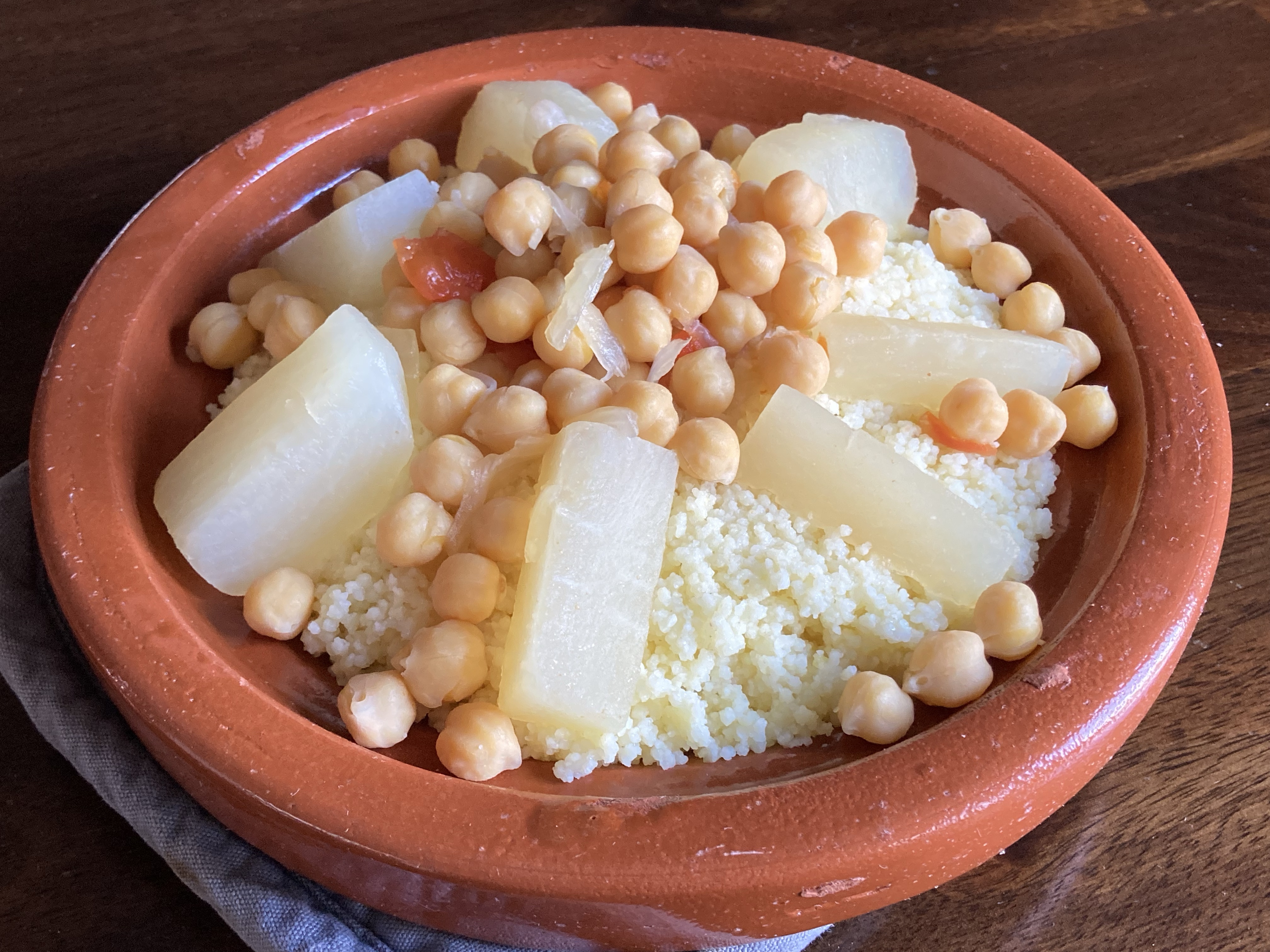Couscous with Stewed Vegetables